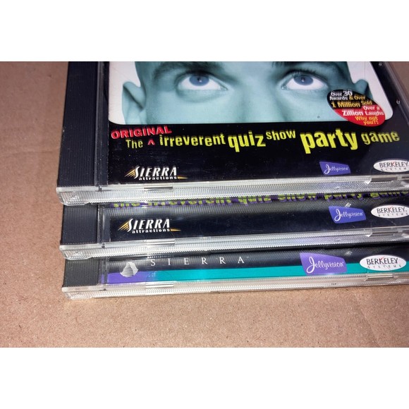 You Don't Know Jack Trivia Games Vol 1, 2 & 3. Windows 3.1 95 & 98 Mac OS 7.1 + - Picture 12 of 12